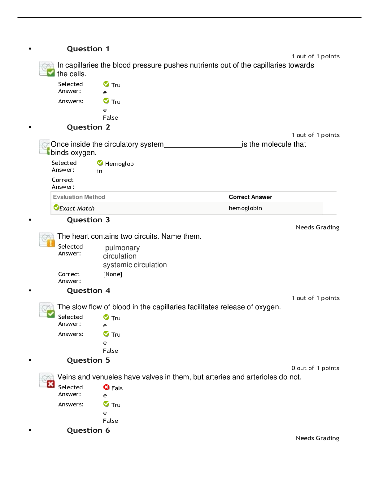 Preview of Arizona State University - BIO 181 Module 15 Self-Check General Biology I (Latest 2021) Co